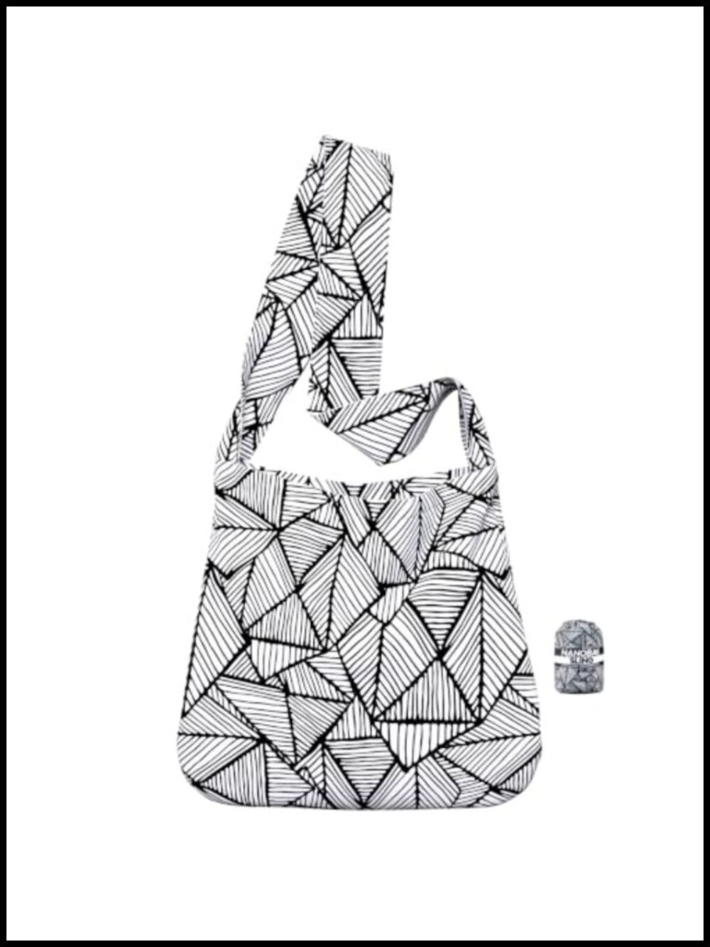 Nanobag Sling 19L Foldable Packable Crossbody Grocery Bag